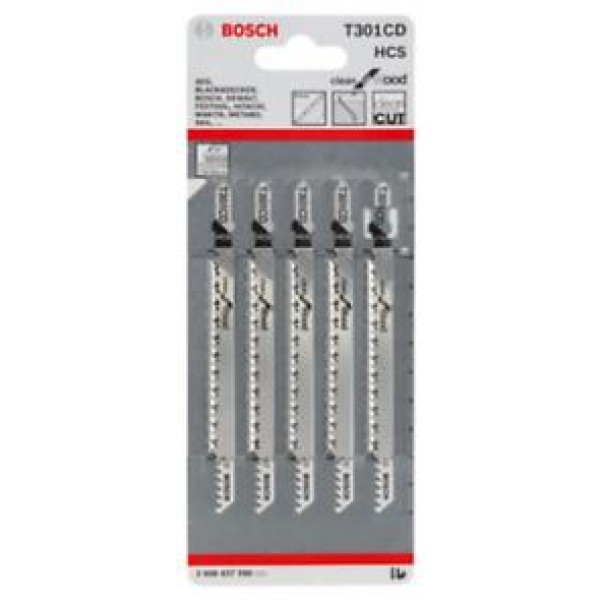 Нож за зеге Bosch T 301 CD - 5 бр.
